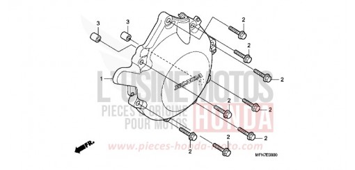 COUVERCLE DE GENERATEUR C.A. CB1000RB de 2011